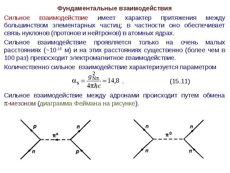 Сильное взаимодействие