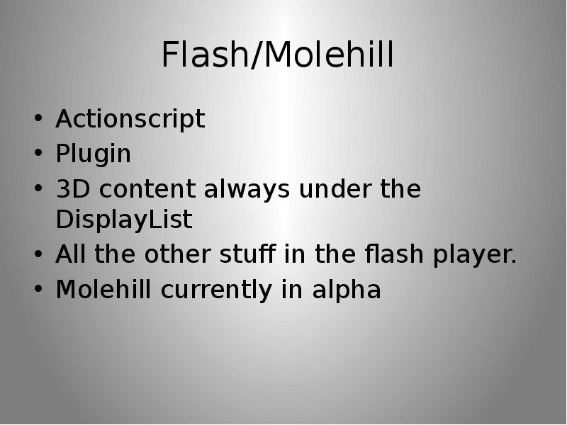Flash/Molehill Actionscript Plugin 3D content always under the DisplayList All the other stuff in th