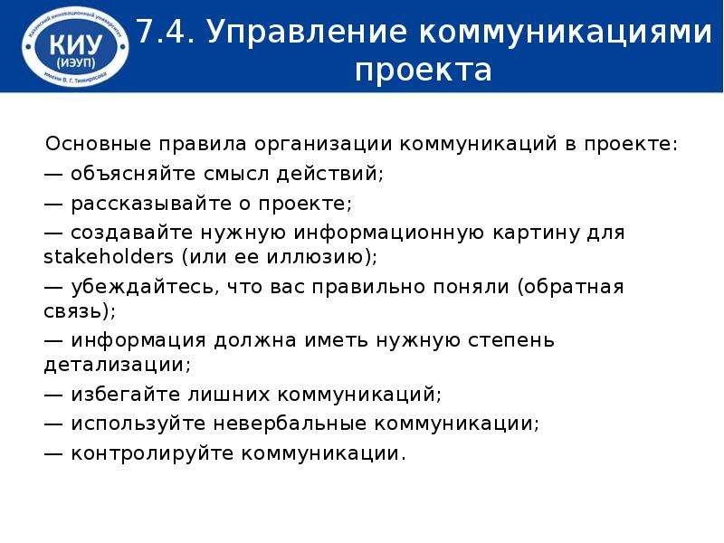 Сводный документ кратко отражающий основные институциональные подсистемы проекта есть