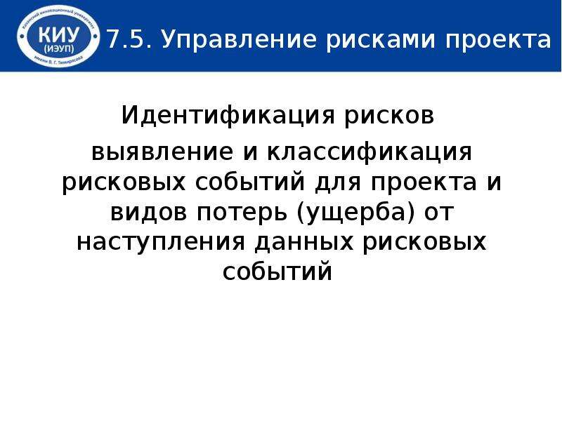 Управление институциональными подсистемами проекта