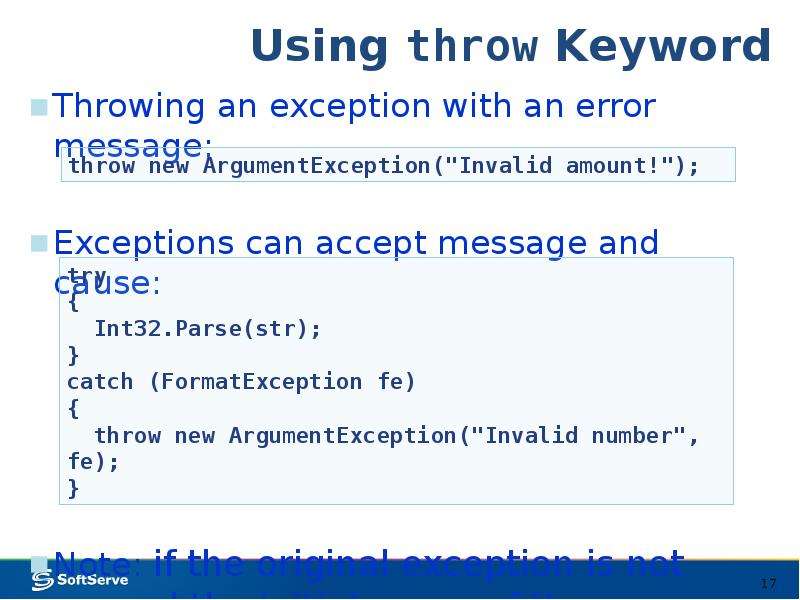 Throw new error. Throw исключение c#. Exception c#. Throw New exception c# пример. Оператор Throw в с++.