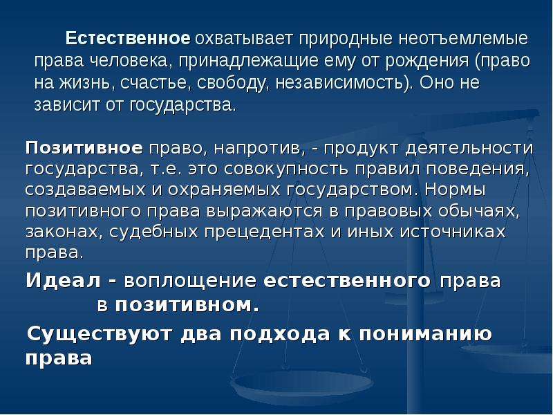 Естественное и позитивное право. Неотъемлемые права человека. Естественные права человека. Естественные и неотчуждаемые права человека. Неотчуждаемые права и свободы человека.