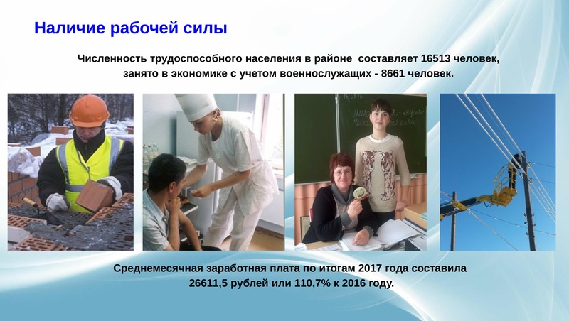 Рабочая сила трудоспособное