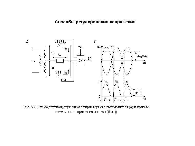 Грубая и точная регулировка напряжения схема