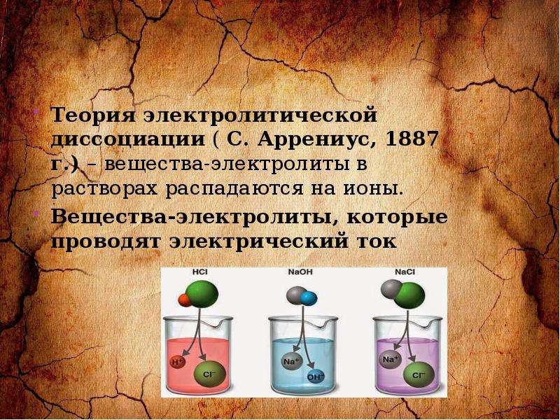 Электролиты теория. Теория электрической диссоциации Аррениуса. Теория электролитической диссоциации Аррениуса. Растворы теория электролитической диссоциации. Электролит в свете Тэд.