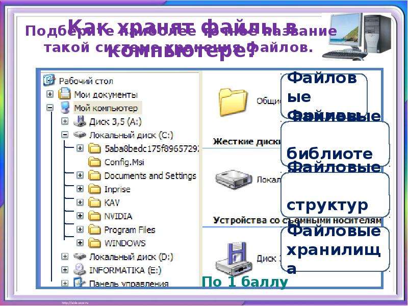 Система хранение файлов на диске. Файловое хранилище. Хранение файлов на компьютере. Где хранятся все файлы на компьютере.