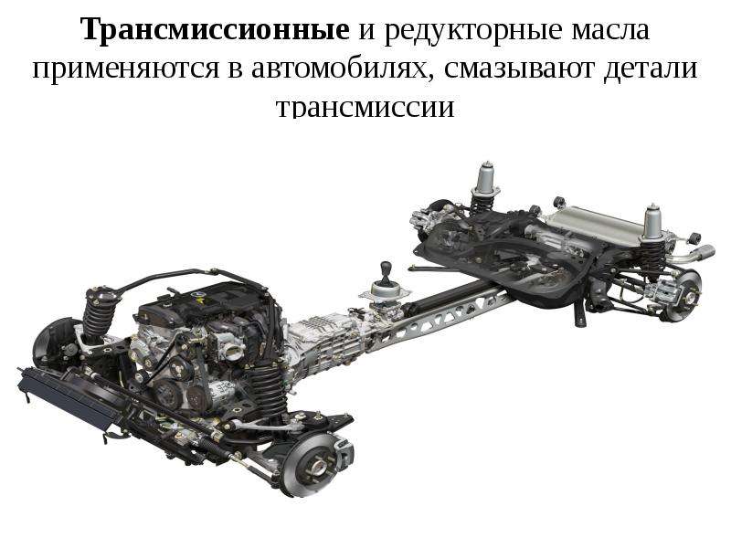 Редукторное масло где применяется.