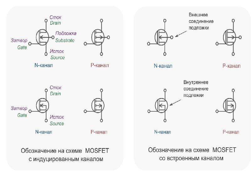 Транзистор схема гост