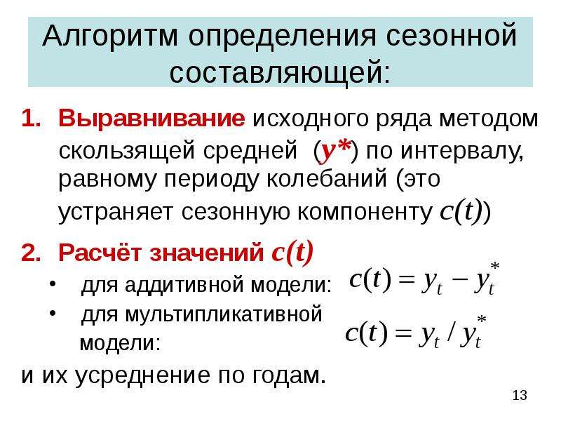 Изображенный на рисунке временной ряд содержит следующие компоненты