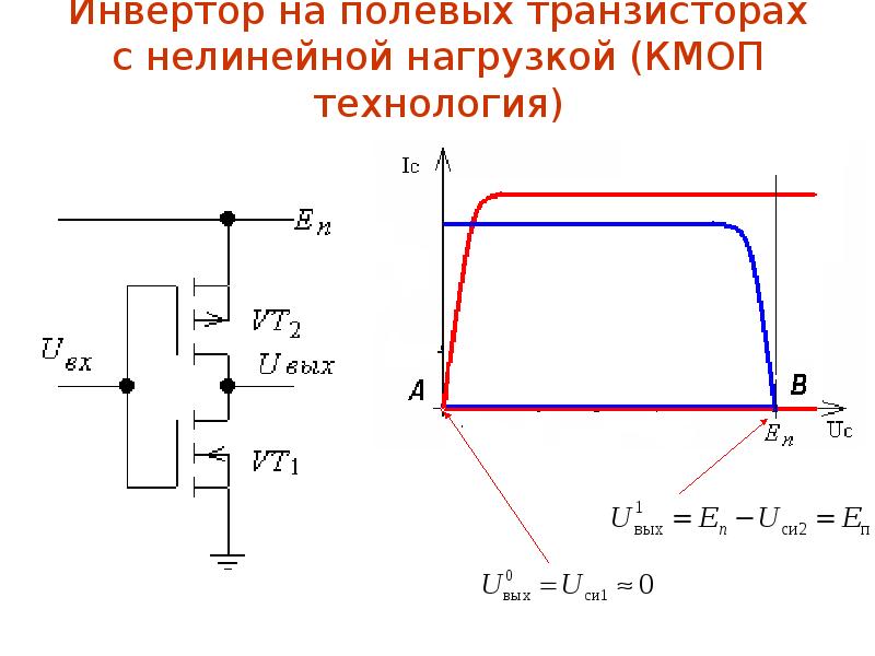 Инвертор сигнала схема