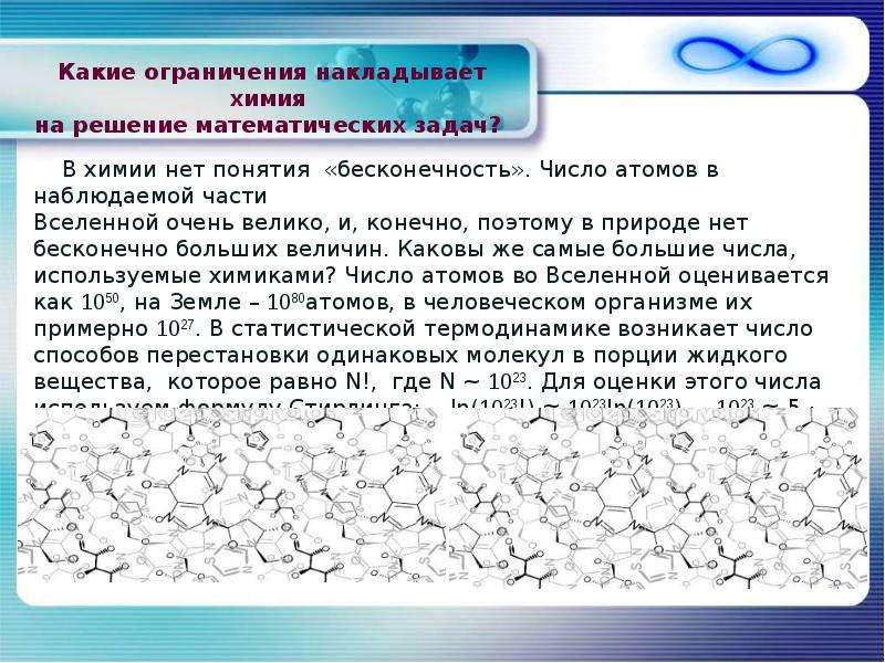 Развитие понятия бесконечность в математике проект