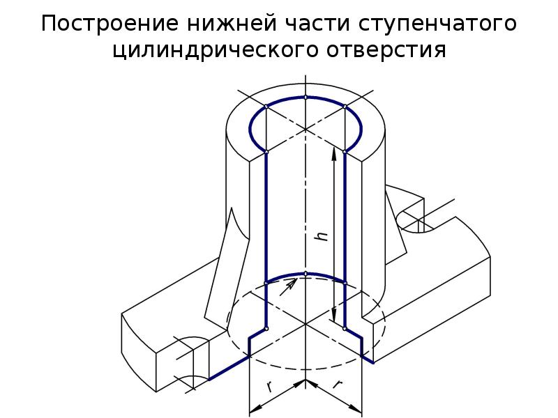 Чертеж призмы