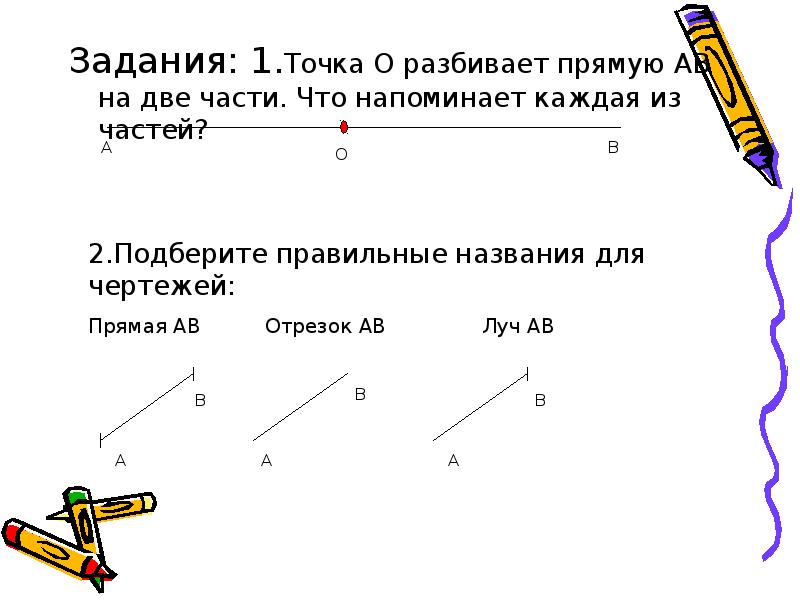 Две точки разбивают