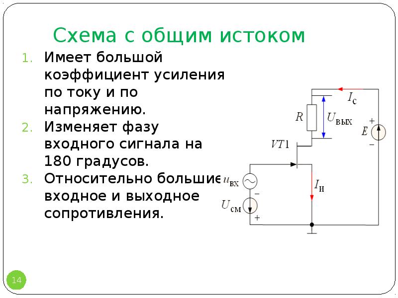 Почему электронные схемы должны иметь высокое входное и малое выходное сопротивление