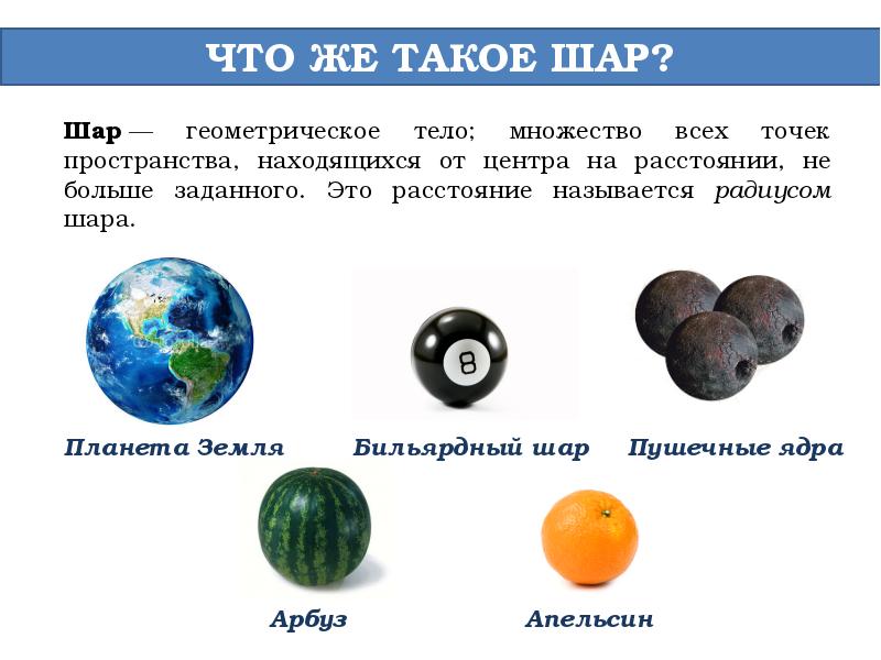 Шар презентация. Шар это множество точек пространства. Шар это множество точек пространства расстояние. Шар. Шар это геометрическое множество точек.