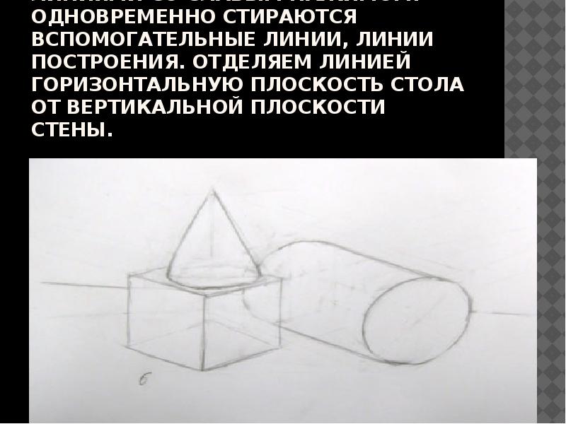 Рисунок с натуры план конспект