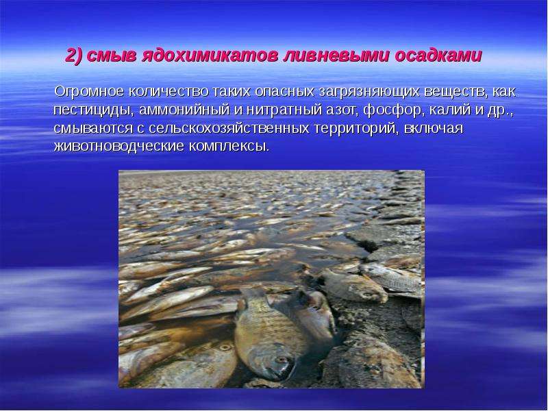 Презентация загрязнение воды 5 класс