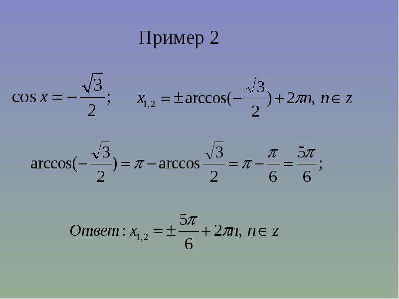 Решить cos. Уравнение cosx a формулы. Решение уравнений cos x a. Формула корней уравнения cos x a. Формулу нахождения корней уравнения вида cosx=-a..