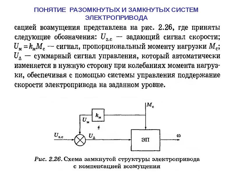 Электропривод презентация по электротехнике