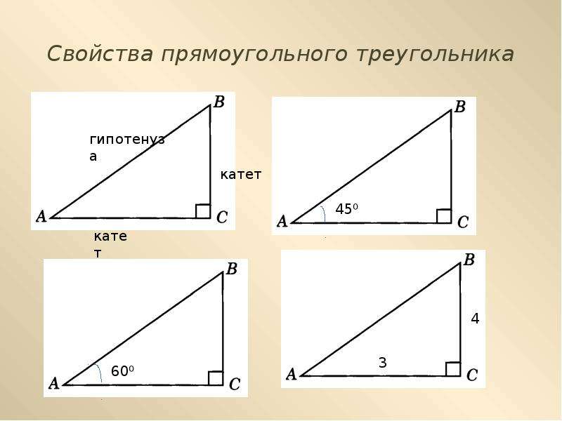 В прямом прямоугольнике гипотенуза. Свойство катета прямоугольного треугольника. Как выглядит прямоугольный треугольник. Основные свойства прямоугольного треугольника. Свойства прямой.