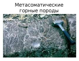 Метасоматические горные породы