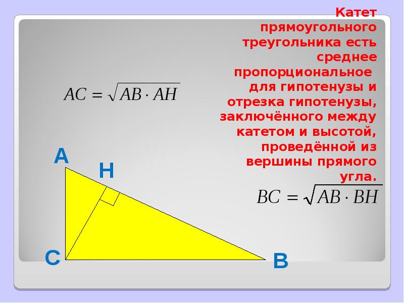 В прямом прямоугольнике гипотенуза. Катет среднее пропорциональное. Катет прямоугольного треугольника есть среднее пропорциональное. Катет есть среднее пропорциональное между. Катет прямоугольного треугольника есть.