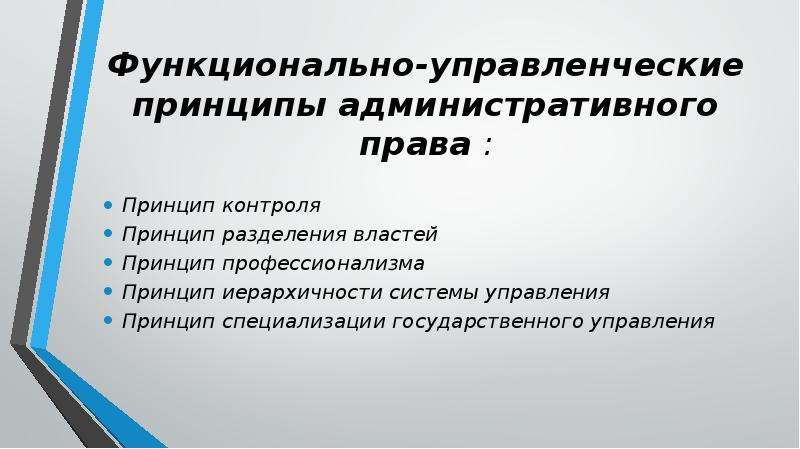 Принципы административной ответственности презентация