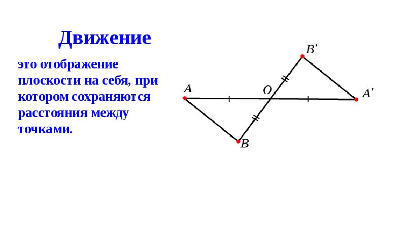 Понятие движения в геометрии 9 класс презентация