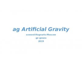 Ag Artificial Gravity