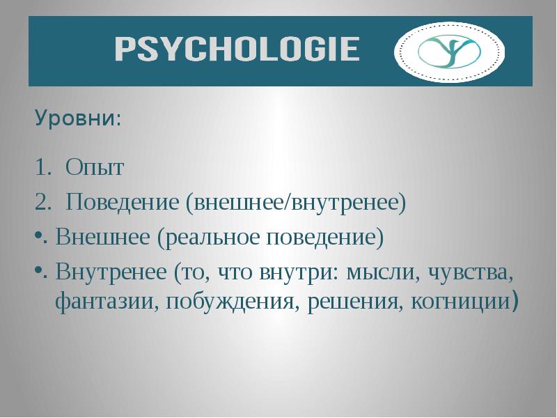 Опыт поведения. Поведенческий эксперимент. Уровни эксперимента. Поведенческий эксперимент Автор.