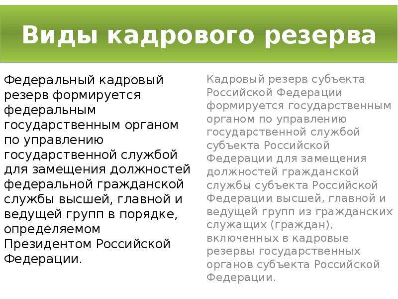 Федеральный кадровый. Виды кадрового резерва. Федеральный кадровый резерв. Кадровый резерв Российской Федерации. Федеральный кадровый состав.