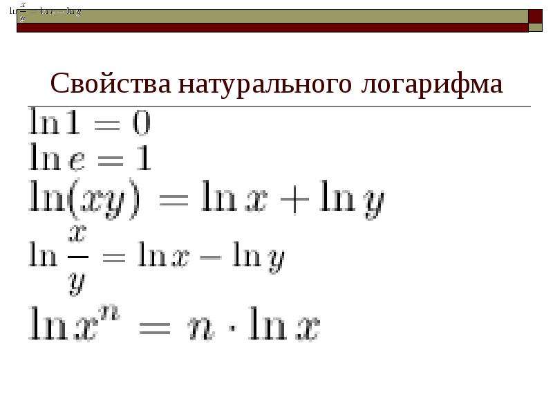 Эти замечательные логарифмы проект