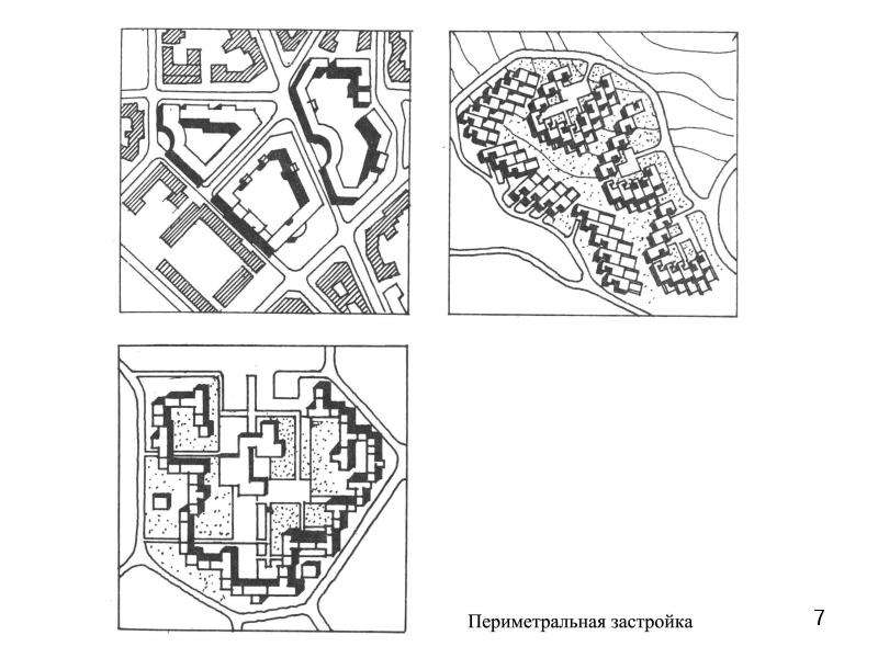 Схема застройки квартала