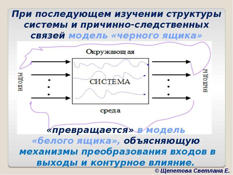 Модель черного ящика схема