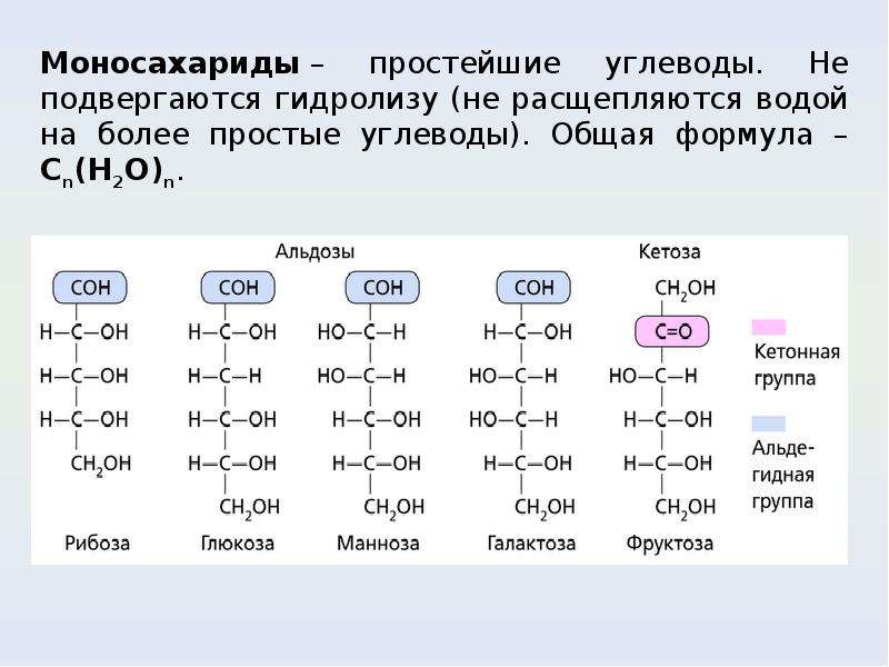 Окончание в названии углеводов