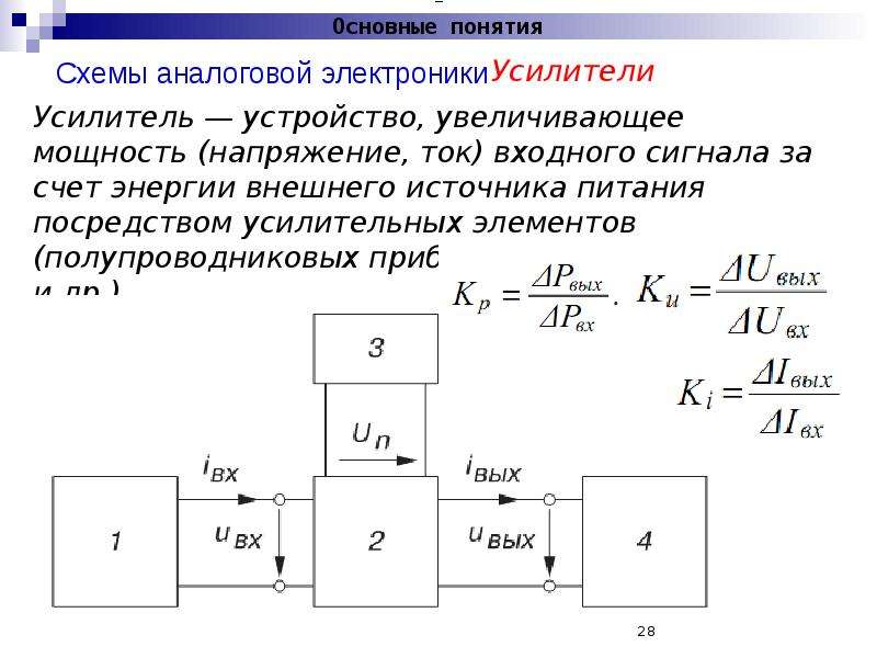 Что такое аналоговая схема