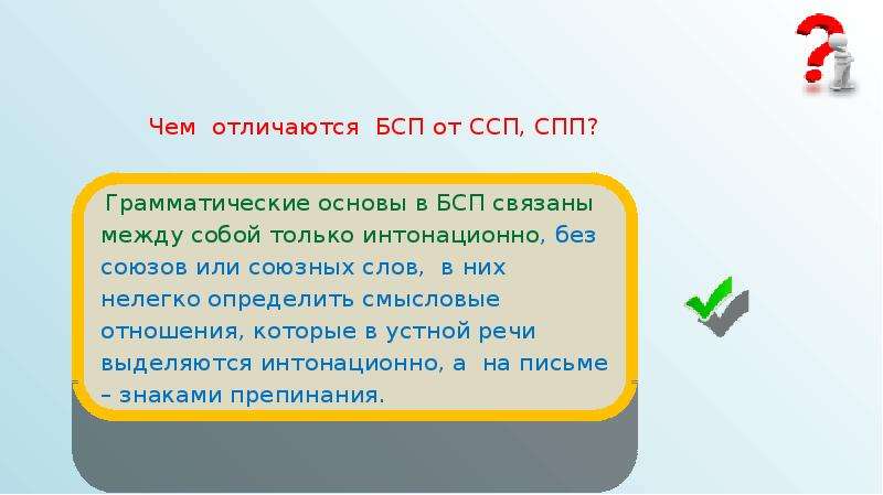 Виды бессоюзных сложных предложений 9 класс презентация