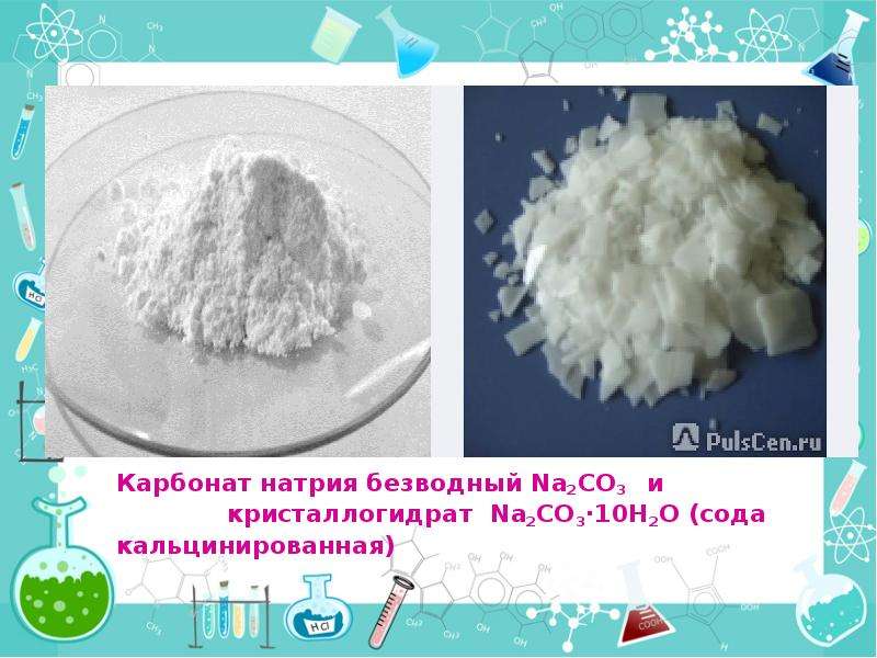 Карбонат натрия презентация