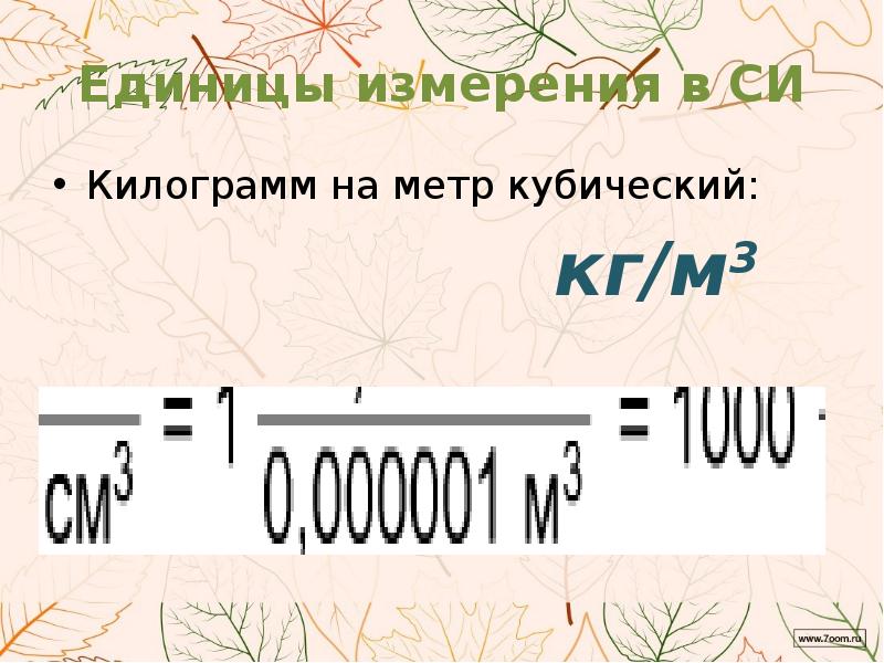 Килограмм на метр