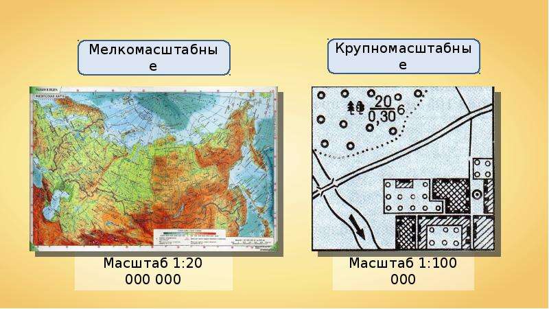 Масштаб и карта