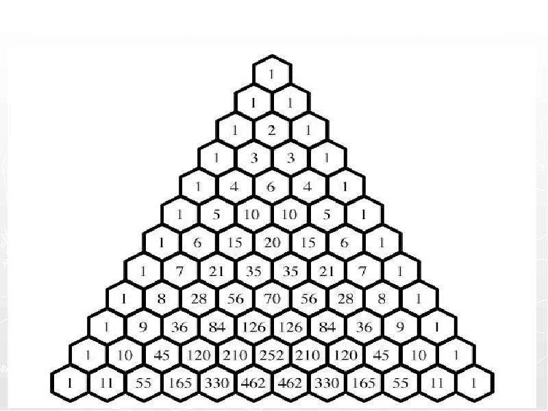 Презентация число сочетаний треугольник паскаля 10 класс. Треугольник Паскаля. Треугольник Паскаля 11 класс. Треугольник Паскаля до 29. Треугольник Паскаля презентация.