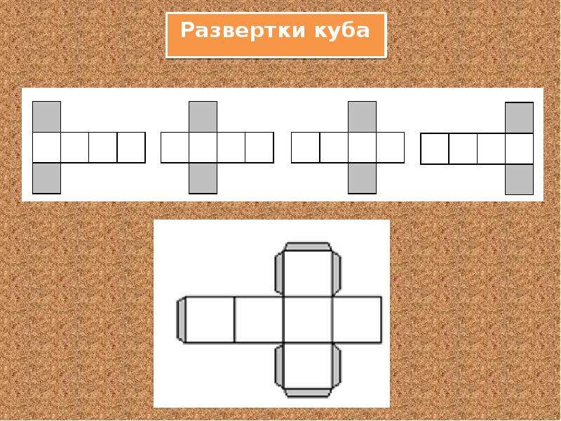 Практическая работа развертка куба