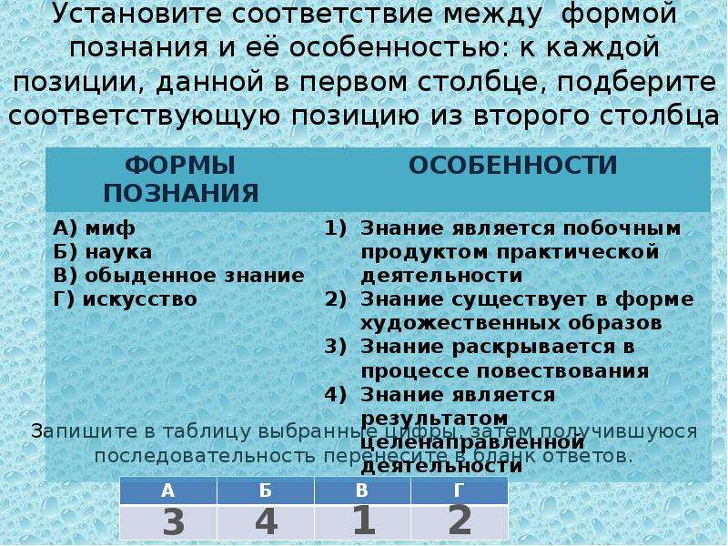 В первом столбце. Установите соответствие. Установите соответствие мед. Установите соответствие между формами.