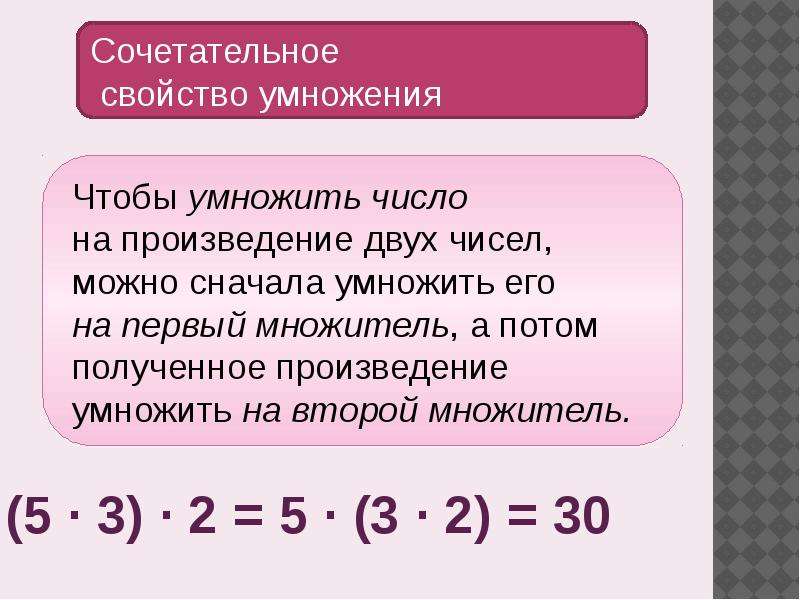 Переместительное свойство умножения 2 класс презентация перспектива