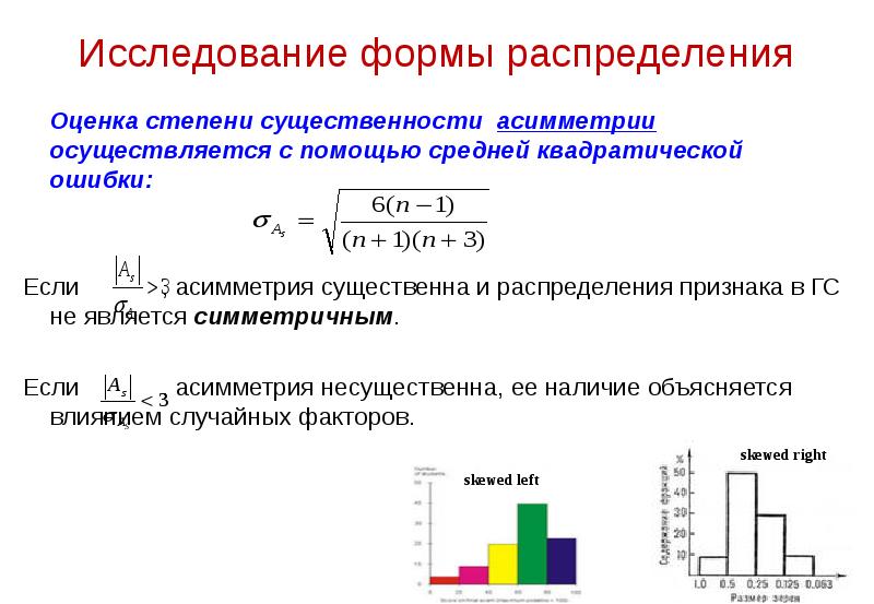 Статистическая основа