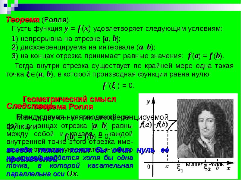 Дифференциальное исчисление презентация