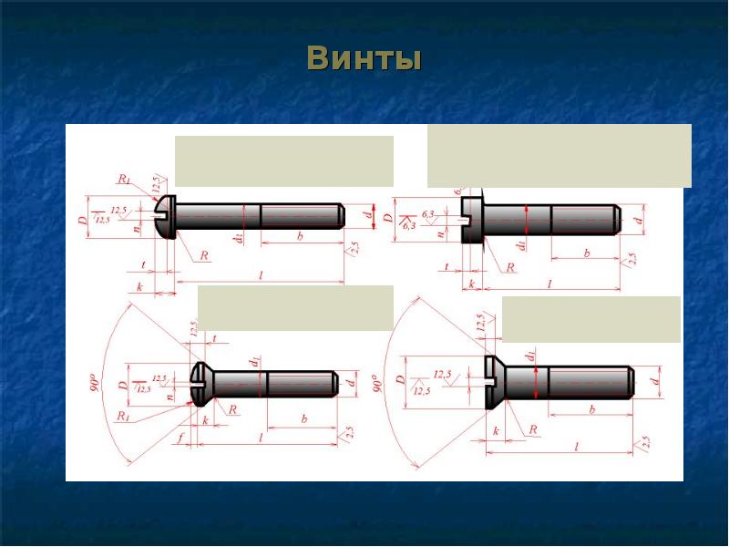 Инженерная графика резьбы презентация