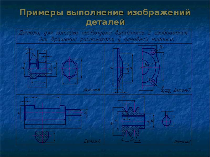 Инженерная графика резьбы презентация