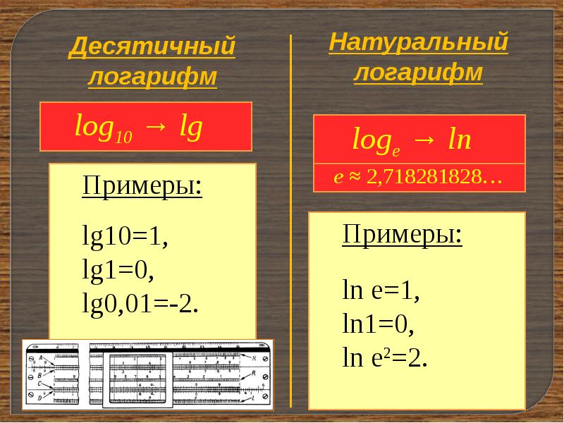Ln основание. Ln log формулы. Формулы десятичных логарифмов. Натуральный логарифм примеры. LG логарифм.