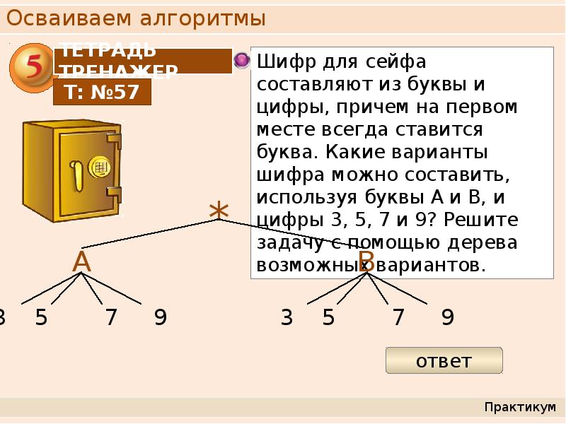 Как называют схему с помощью которой удобно и наглядно решать комбинаторные задачи